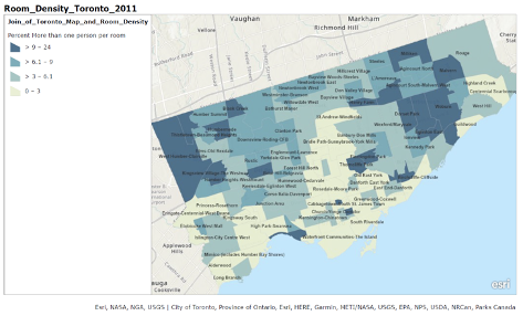 City of Toronto and Canadian Census Infographic