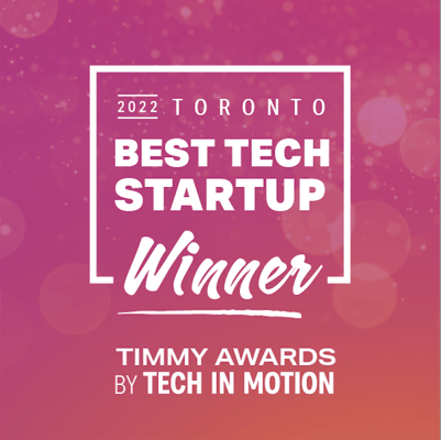 ThinkData Works 2022 Toronto Best Tech Startup Winner