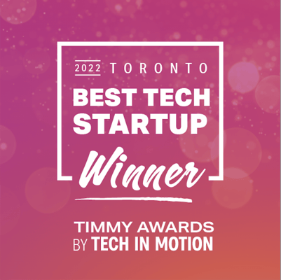 ThinkData Works 2022 Toronto Best Tech Startup Winner